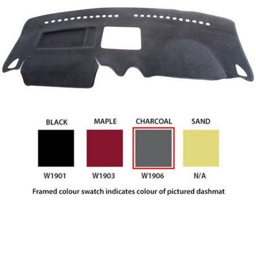 Sunland Dash Mat, Black - W1901 Car Interior Auto