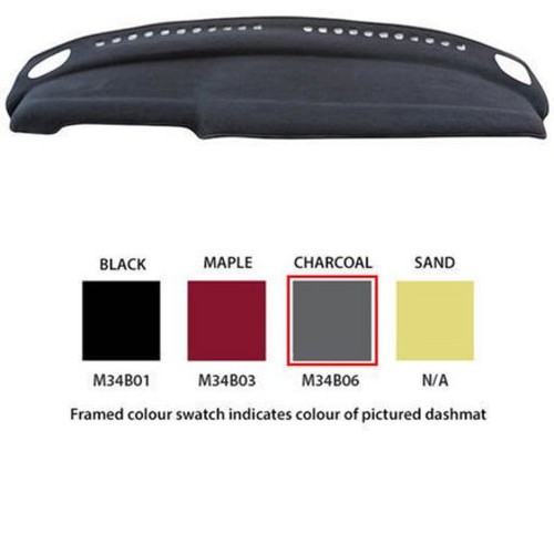 Sunland Dash Mat, Charcoal - M34B06 Car Interior