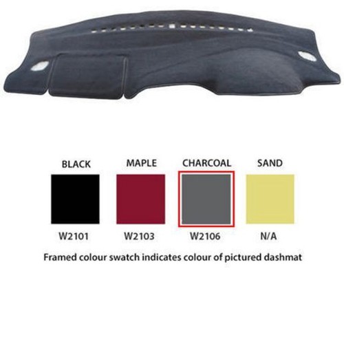Sunland Dash Mat, Charcoal - W2106 Car Interior