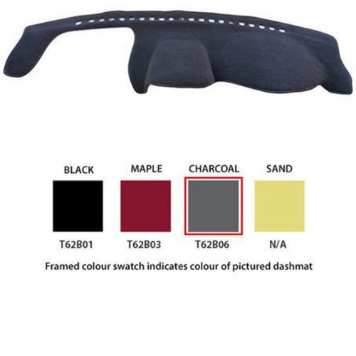 Sunland Dash Mat, Charcoal - T62B06 Car Interior