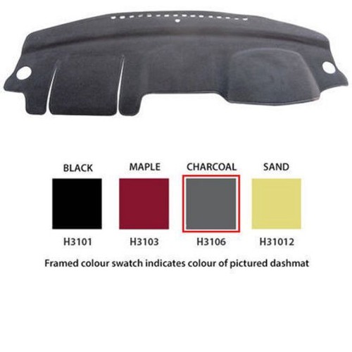 Sunland Dash Mat, Black - H3101 Car Interior