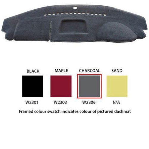Sunland Dash Mat, Charcoal - W2306 Car Interior