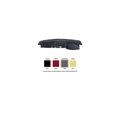 Sunland Dash Mat, Black - Y201 Car Interior