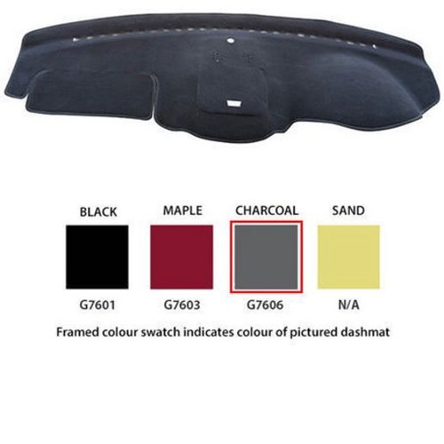 Sunland Dash Mat, Charcoal - G7606 Car Interior