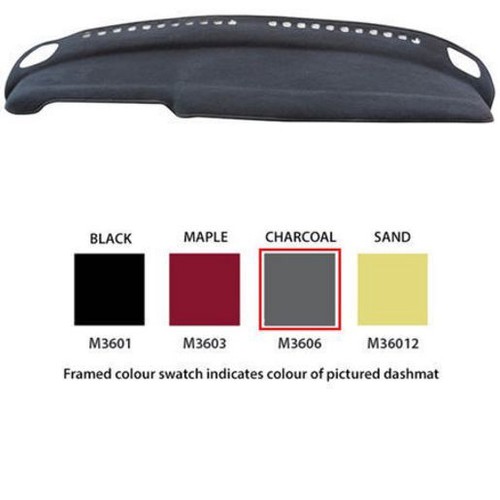 Sunland Dash Mat, Charcoal - M3606 Car Interior