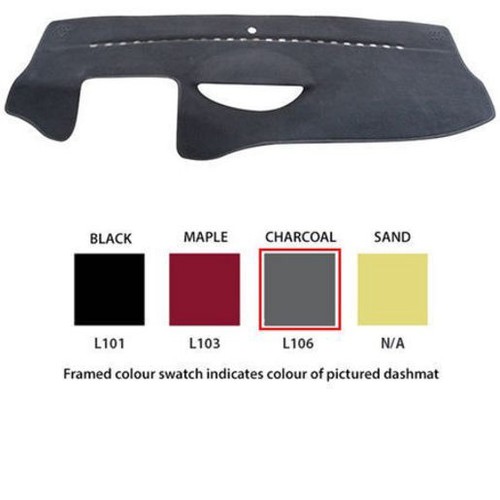 Sunland Dash Mat, Charcoal - L106 Car Interior