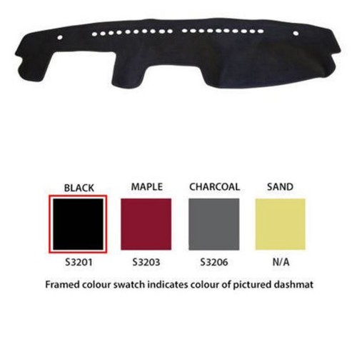 Sunland Dash Mat, Black - S3201 Car Interior