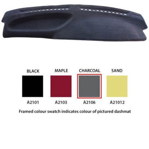 Sunland Dash Mat, Charcoal - A2106 Car Interior
