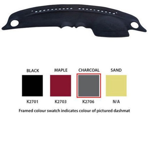 Sunland Dash Mat, Black - K2701 Car Interior