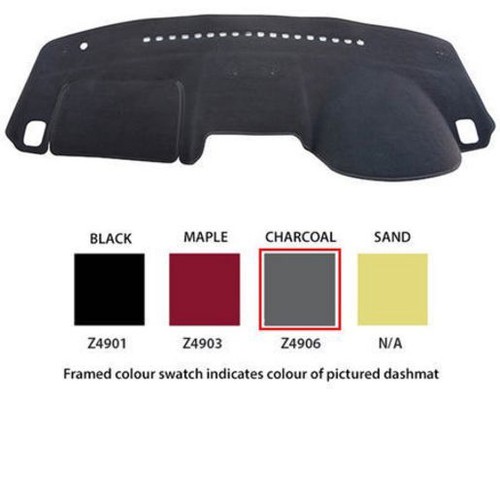 Sunland Dash Mat, Charcoal - Z4906 Car Interior
