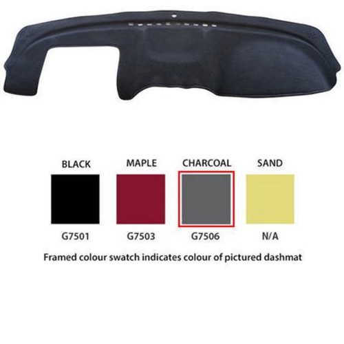 Sunland Dash Mat, Charcoal - G7506 Car Interior