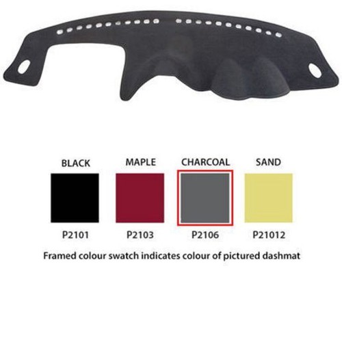 Sunland Dash Mat, Black - P2101 Car Interior