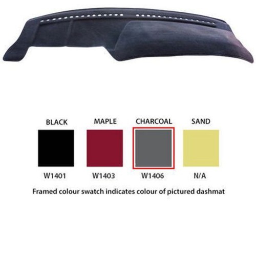 Sunland Dash Mat, Charcoal - W1406 Car Interior