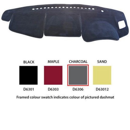 Sunland Dash Mat, Charcoal - D6306 Car Interior