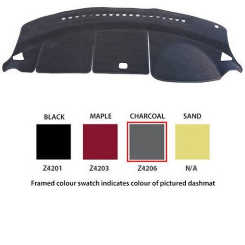 Sunland Dash Mat, Charcoal - Z4206 Car Interior