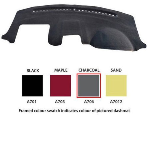 Sunland Dash Mat, Charcoal - A706 Car Interior