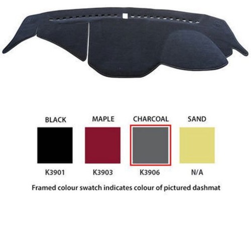 Sunland Dash Mat, Charcoal - K3906 Car Interior