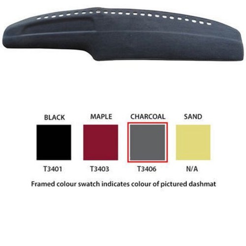 Sunland Dash Mat, Black - T3401 Car Interior