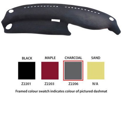 Sunland Dash Mat, Charcoal - Z2206 Car Interior