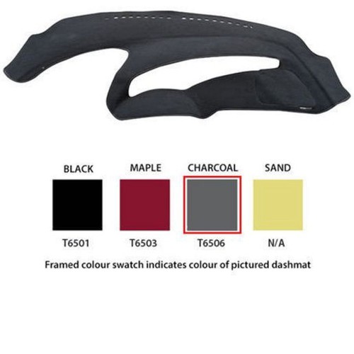 Sunland Dash Mat, Charcoal - T6506 Car Interior
