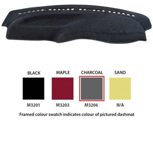 Sunland Dash Mat, Charcoal - M3206 Car Interior