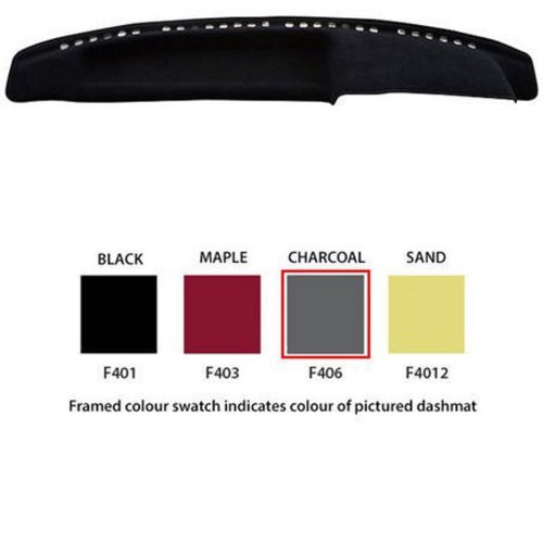 Sunland Dash Mat, Charcoal - F406 Car Interior