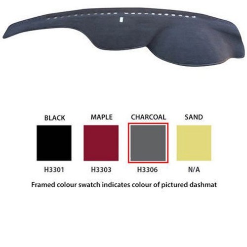 Sunland Dash Mat, Black - H3301 Car Interior