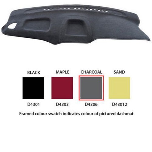 Sunland Dash Mat, Charcoal - D4306 Car Interior