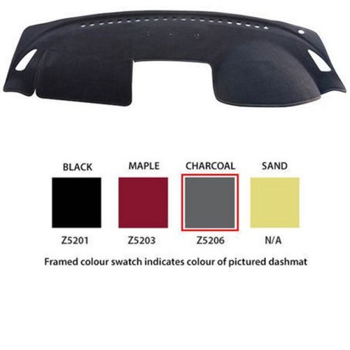 Sunland Dash Mat, Charcoal - Z5206 Car Interior