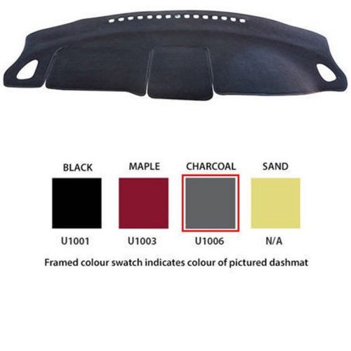Sunland Dash Mat, Charcoal - U1006 Car Interior