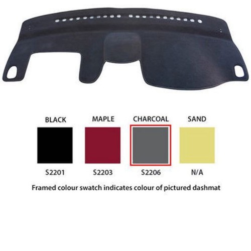 Sunland Dash Mat, Charcoal - S2206 Car Interior