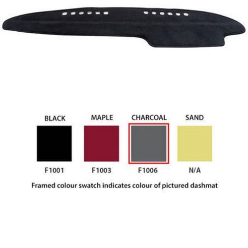 Sunland Dash Mat, Charcoal - F1006 Car Interior