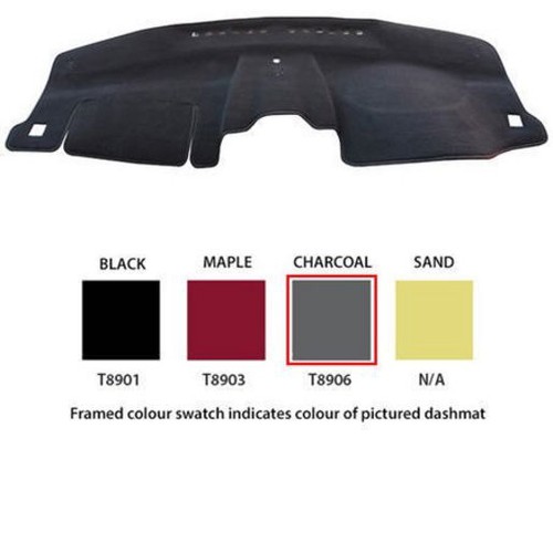Sunland Dash Mat, Charcoal - T8906 Car Interior
