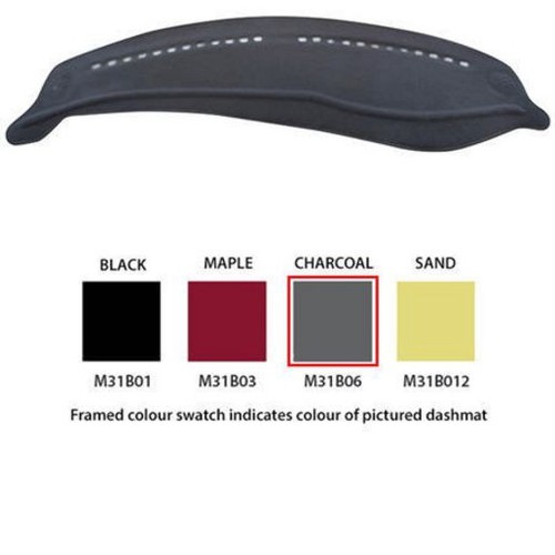 Sunland Dash Mat, Charcoal - M31B06 Car Interior