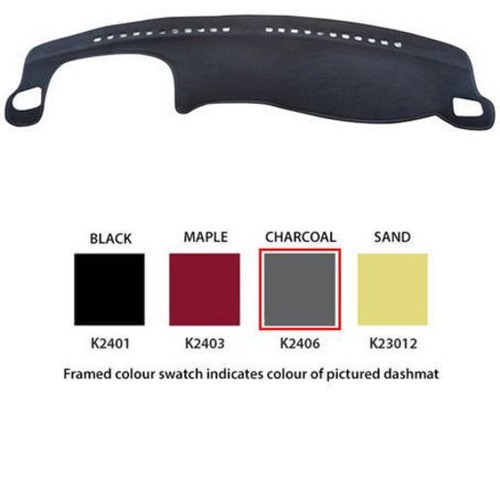 Sunland Dash Mat, Charcoal - K2406 Car Interior