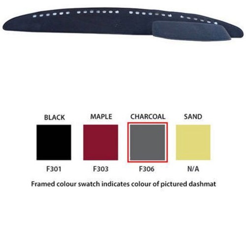 Sunland Dash Mat, Black - F301 Car Interior