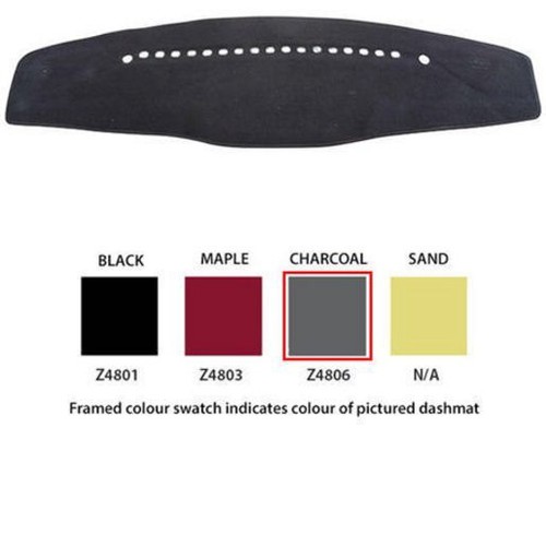 Sunland Dash Mat, Charcoal - Z4806 Car Interior
