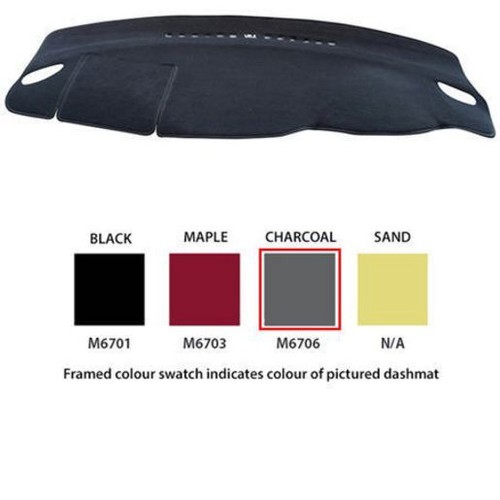 Sunland Dash Mat, Charcoal - M6706 Car Interior
