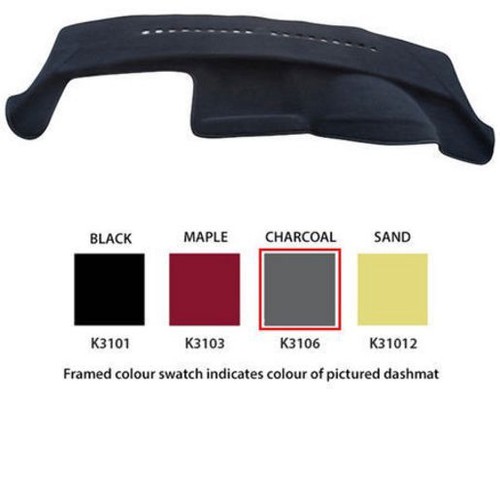 Sunland Dash Mat, Charcoal - K3106 Car Interior