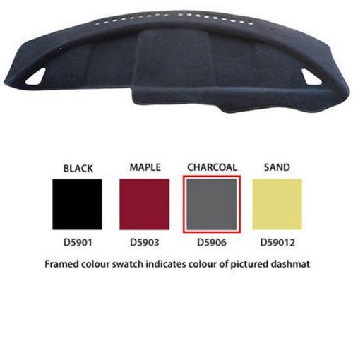 Sunland Dash Mat, Black - D5901 Car Interior