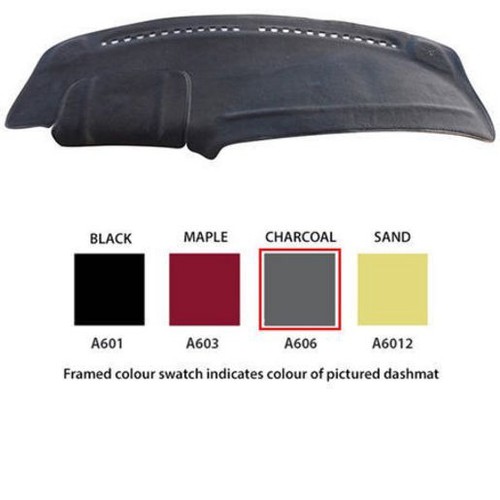 Sunland Dash Mat, Charcoal - A606 Car Interior