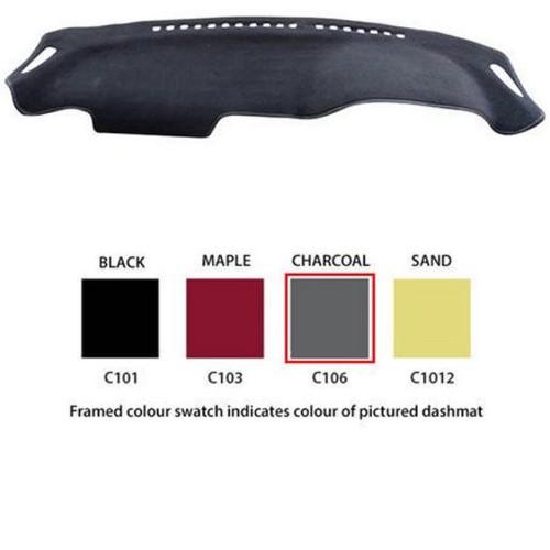 Sunland Dash Mat, Charcoal - C106