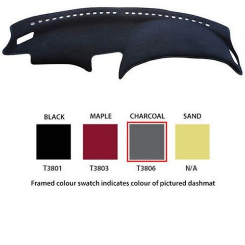Sunland Dash Mat, Charcoal - T3806 Car Interior