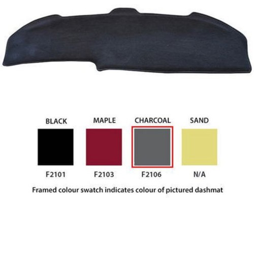 Sunland Dash Mat, Charcoal - F2106 Car Interior