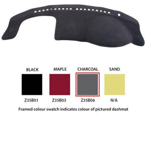 Sunland Dash Mat, Charcoal - Z35B06 Car Interior