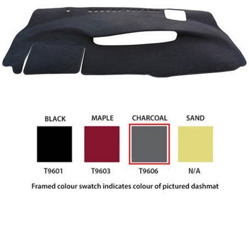 Sunland Dash Mat, Charcoal - T9606 Car Interior