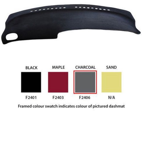 Sunland Dash Mat, Charcoal - F2406 Car Interior