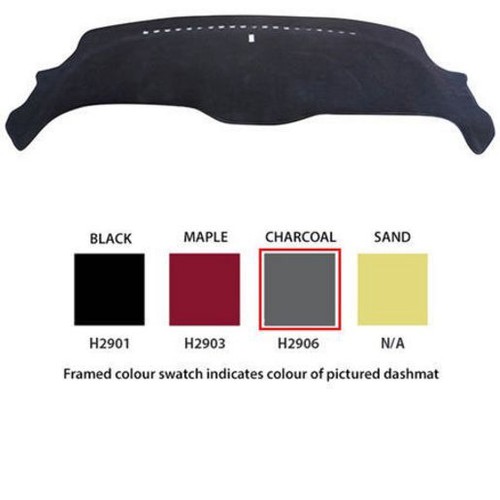 Sunland Dash Mat, Charcoal - H2906 Car Interior
