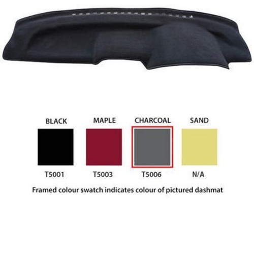 Sunland Dash Mat, Charcoal - T5006 Car Interior