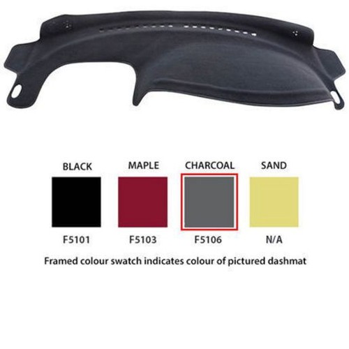 Sunland Dash Mat, Charcoal - F5106 Car Interior